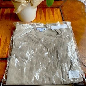 James Perse women’s sheer slub crewneck t-shirt